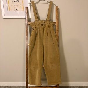 American Eagle Corduroy Overalls